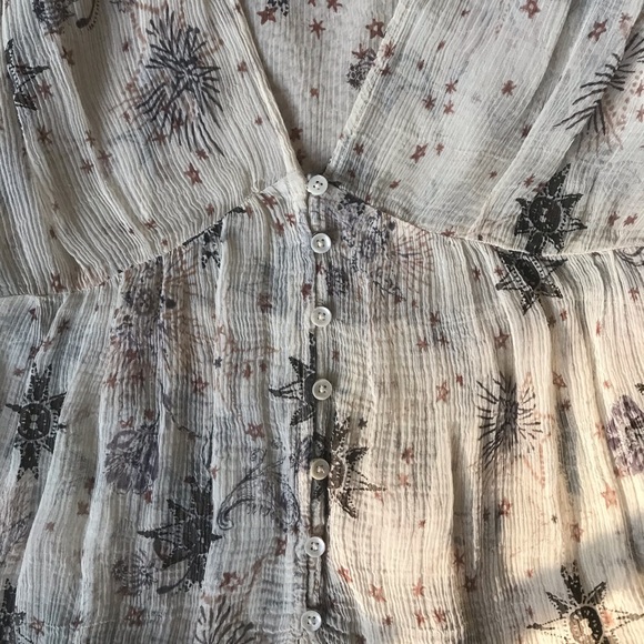 Boho Free People blouse - Picture 4 of 5